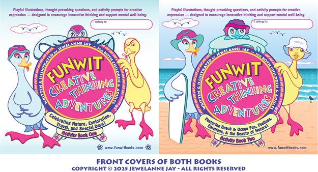 The FUNWIT Creative Thinking Adventures - Activity Books
